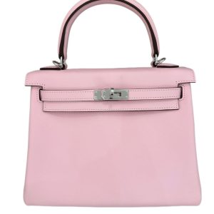 Hermès Kelly  25 Rose Sakura 3Q Swift 2024 W
