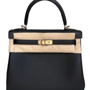Hermès Kelly  25 Black 89 Togo 2024 W