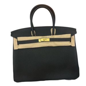 Hermès Birkin  35 Black 89 Togo 2010 N