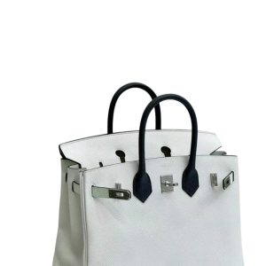 Hermès Birkin HSS & Tricolor 25 Black 89, Gris Pale M4, Vert Fizz 0S Epsom 2024 W