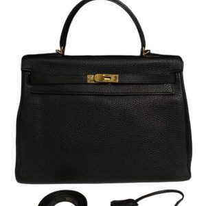 Hermès Kelly  35 Black 89 Togo 2009 M