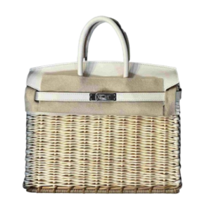 Hermès Birkin Picnic 25 Nata I2 Swift, Wicker 2022 Z