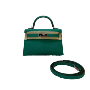 Hermès Kelly Sellier 20 Vert Jade O6 Epsom 2022 U