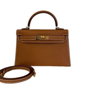 Hermès Kelly Sellier 20 Gold 37 Epsom 2022 U