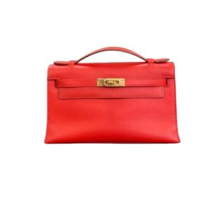 Hermès Kelly Pochette Capucine 9T Swift 2015 T