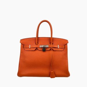 Hermès Birkin  35 Orange H 93 Togo 2010 N