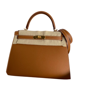 Hermès Kelly Sellier 28 Gold 37 Epsom 2022 U