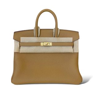 Hermès Birkin  25 Biscuit 01P Togo 2023 B