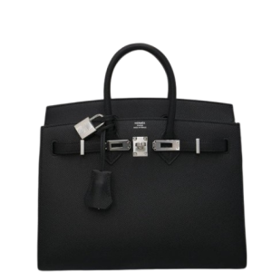 Hermès Birkin Sellier 25 Black 89 Epsom 2024 W