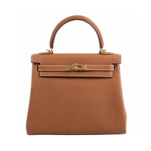 Hermès Kelly  25 Gold 37 Togo 2023 B