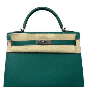 Hermès Kelly Sellier 32 Vert Malachite Z6 Epsom 2017 A