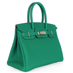 Hermès Birkin  35 Vert Vertigo U4 Togo 2017 A