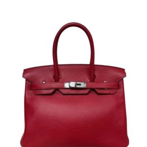 Hermès Birkin  30 Rouge Casaque Q5 Togo 2019 D