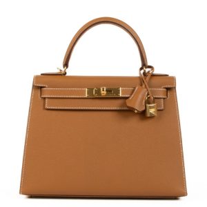 Hermès Kelly Sellier 28 Gold 37 Epsom 2022 U