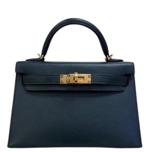 Hermès Kelly Sellier 20 Vert Cypres 6O Epsom 2018 C