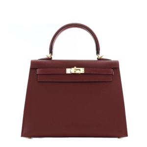 Hermès Kelly Sellier 25 Rouge H 55 Epsom 2024 W
