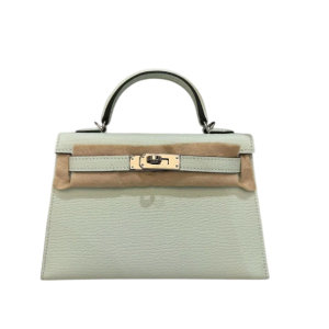 Hermès Kelly Sellier 20 Vert Fizz 0S Chevre Myzore 2023 B