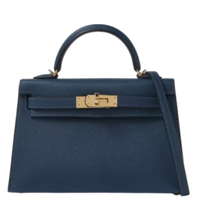 Hermès Kelly Sellier 20 Blue de Prusse  7P Epsom 2024 W