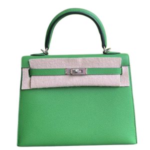 Hermès Kelly Sellier 25 Vert Yucca A8 Epsom 2024 B