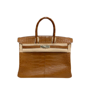 Hermès Birkin  30 Tabec Camel 24 Porosus Crocodile Shiny 2011