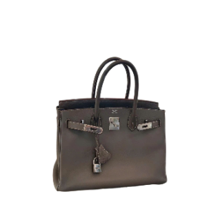 Hermès Birkin  30 Gris Etain 8F Epsom 2011