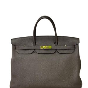 Hermès Birkin  40 Gris Etain 8F Togo 2015 T
