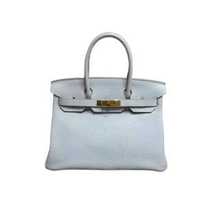 Hermès Birkin  30 Blue Pale 5A Togo 2020 Y