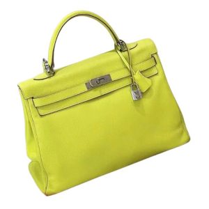 Hermès Kelly  35 Vert Kiwi 6R Epsom 2010 N