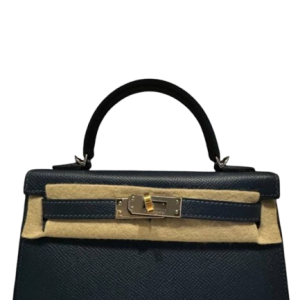 Hermès Kelly Sellier 20 Blue de Prusse  7P Epsom 2024 W