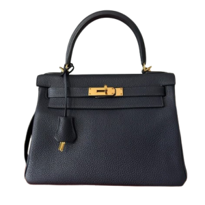 Hermès Kelly  28 Navy 7U Togo 2015 T