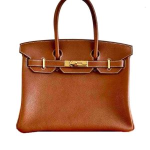 Hermès Birkin  30 Fauve 34 Barenia 2021 Z