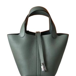 Hermès Picotin  18 Vert Amande 63 Clemence 2024 W