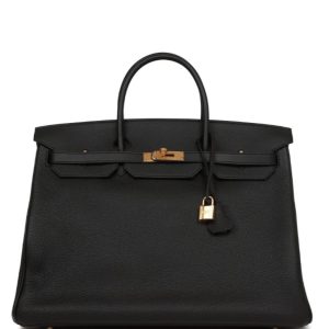 Hermès Birkin  40 Black 89 Togo 2017 A