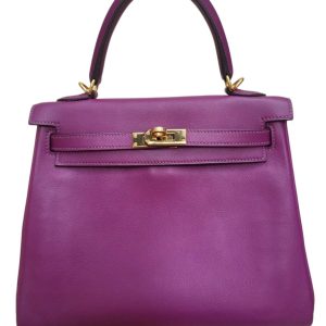 Hermès Kelly  25 Anemone P9 Swift 2019 D