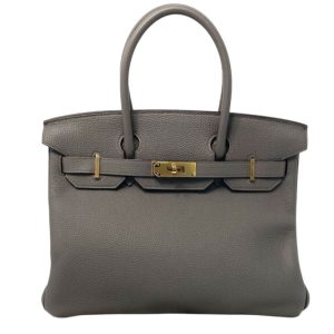 Hermès Birkin  30 Gris Etain 8F Togo 2019 D