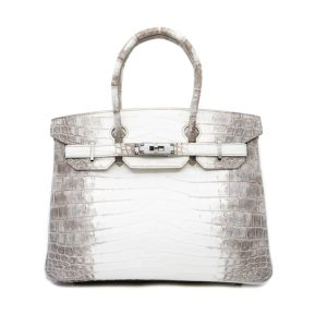 Hermès Birkin Himalaya 30 White 01 Niloticus Crocodile Matt 2016 X