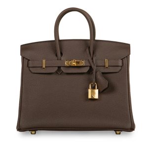 Hermès Birkin  25 Chocolat  47 Togo 2019 D