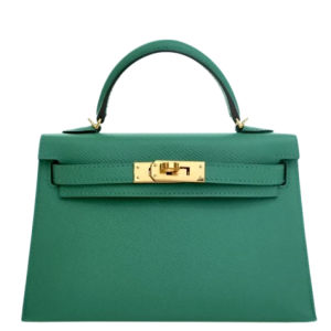 Hermès Kelly Sellier 20 Vert Jade O6 Epsom 2021 Z