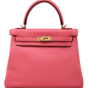 Hermès Kelly  25 Rose Azalee 8W Swift 2018 C