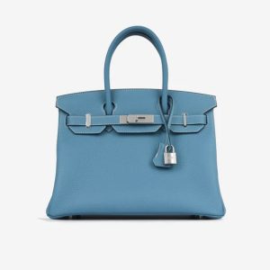 Hermès Birkin  30 Blue Jean  75 Togo 2003 G