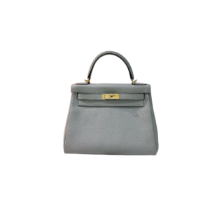 Hermès Kelly  28 Gris Asphalt M8 Togo 2015 T