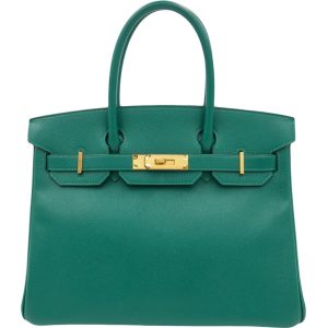 Hermès Birkin  30 Vert Malachite Z6 Epsom 2021 Z