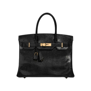 Hermès Birkin  30 Black 89 Lizard 2021 Z