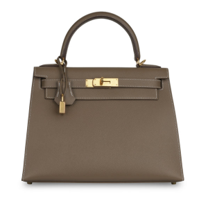 Hermès Kelly Sellier 28 Etoupe  18 Epsom 2024 W