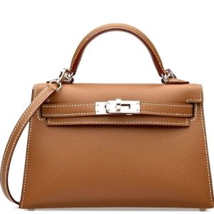 Hermès Kelly Sellier 20 Gold 37 Epsom 2024 W
