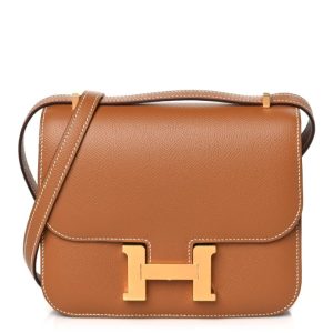 Hermès Constance Mirror 18 Gold 37 Epsom 2022 U