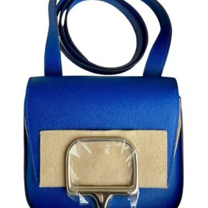 Hermès Della  Mini Blue Royale 08 Epsom 2022 U