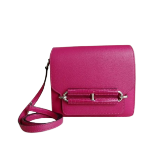 Hermès Roulis  Mini Rose Mexico 0D Niloticus Crocodile Matt, Evercolor 2021 Z