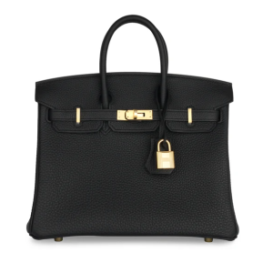 Hermès Birkin  25 Black 89 Togo 2016 X