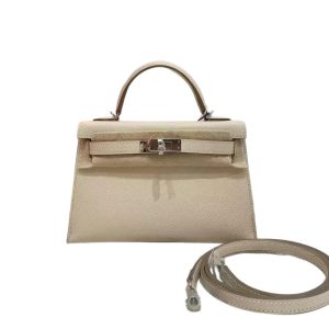 Hermès Kelly Sellier 20 Craie  10 Epsom 2024 W